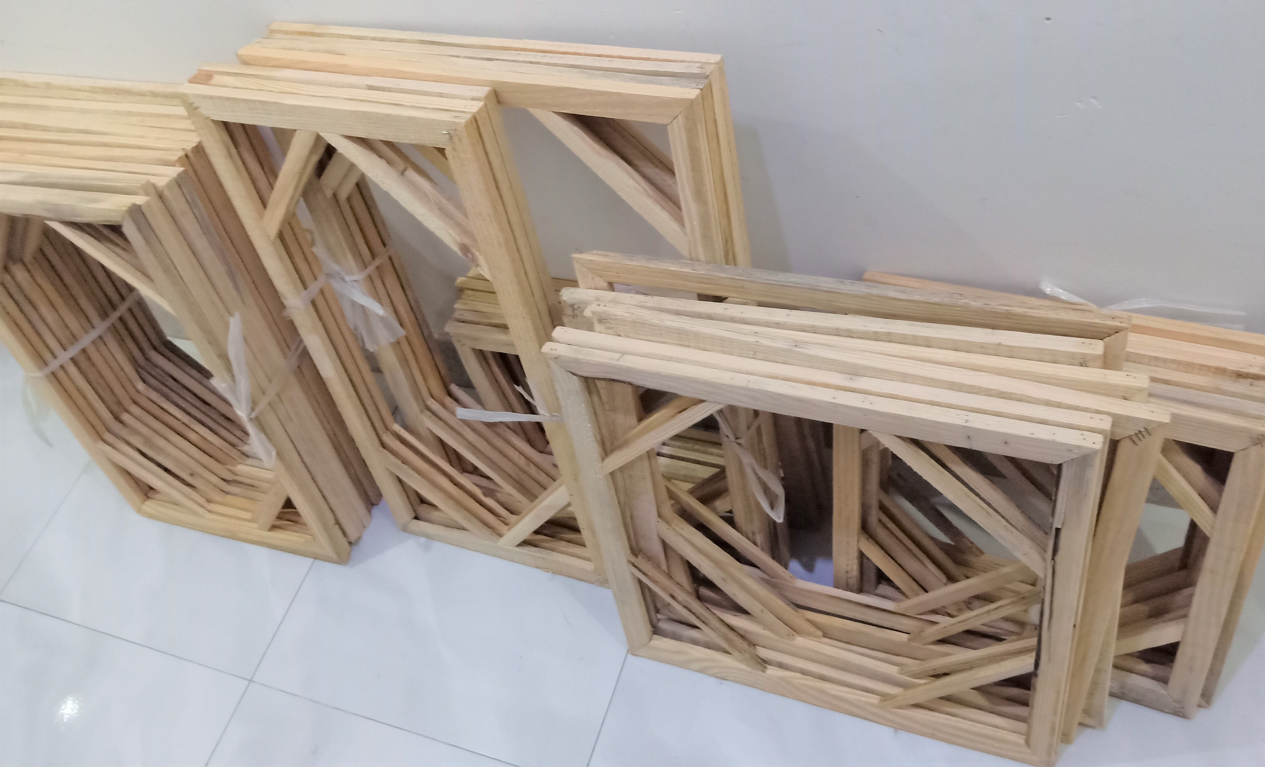 [HCM]5 Khung sacxy tranh sơn dầu - Khung vải bố 30x40cm