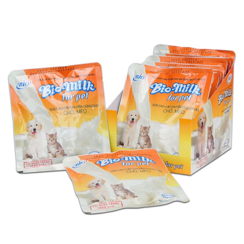 Sữa biomilk cho chó mèo 100gr