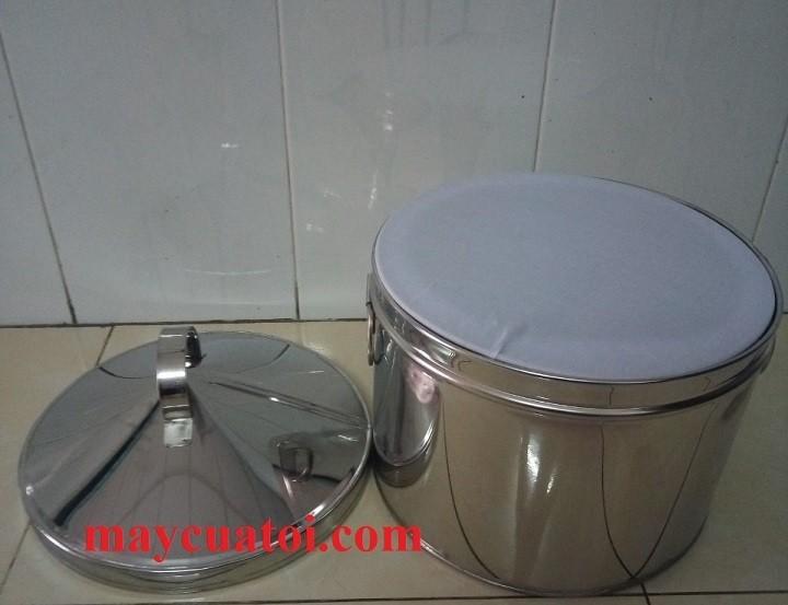 Nồi tráng bánh cuốn ga INOX 26- đầy đủ dụng cụ phục vụ tráng bánh