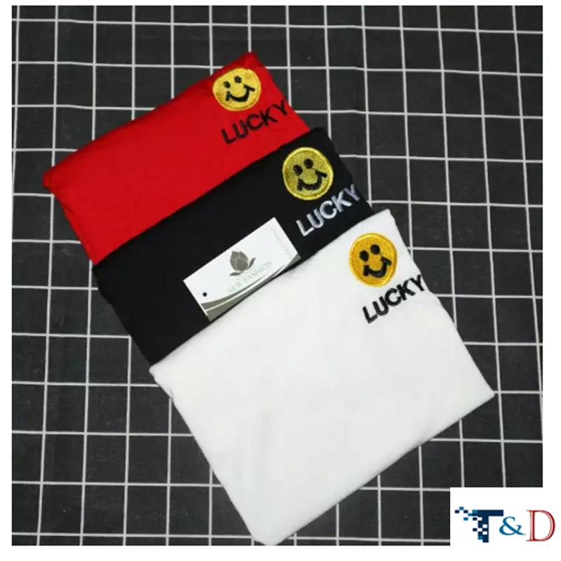 Áo thun nữ lucky thời trang nhiều màu