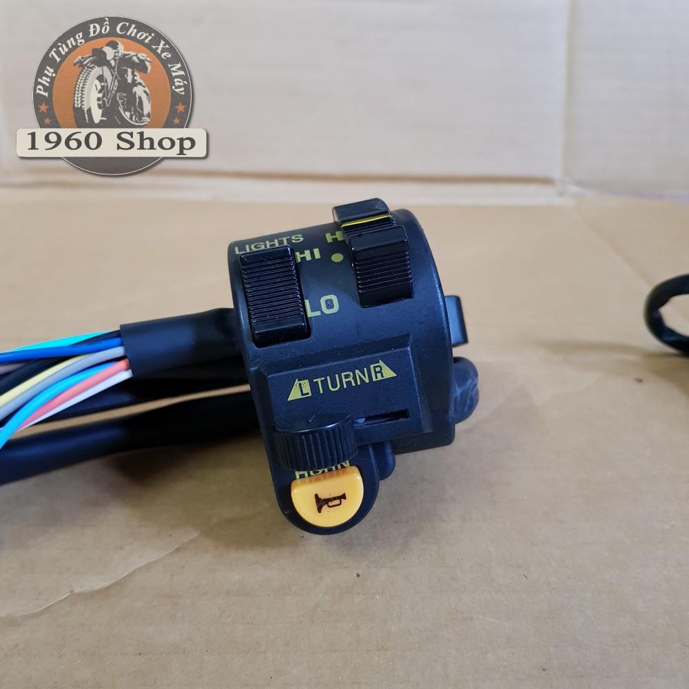 cùm công tắc xe máy win 100 kèm tay phanh côn phù hợp độ Cafe Racer Tracker GD110 SU GN125 Win CD 67 Dream CUB và các loại xe máy