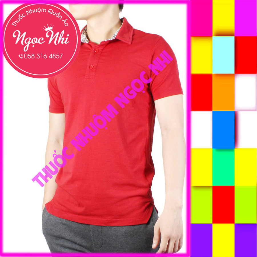 Thuốc nhuộm quần áo màu đỏ