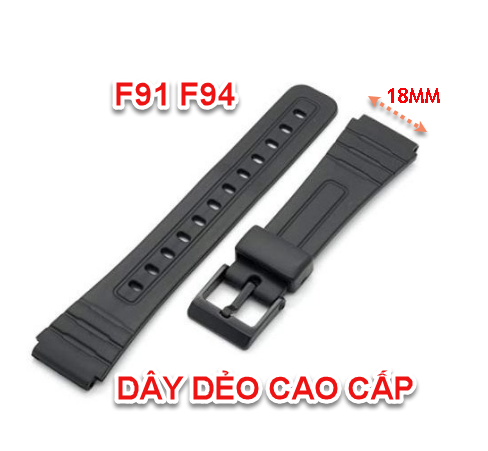 Dây thay thế đồng hồ casioo F94, F91