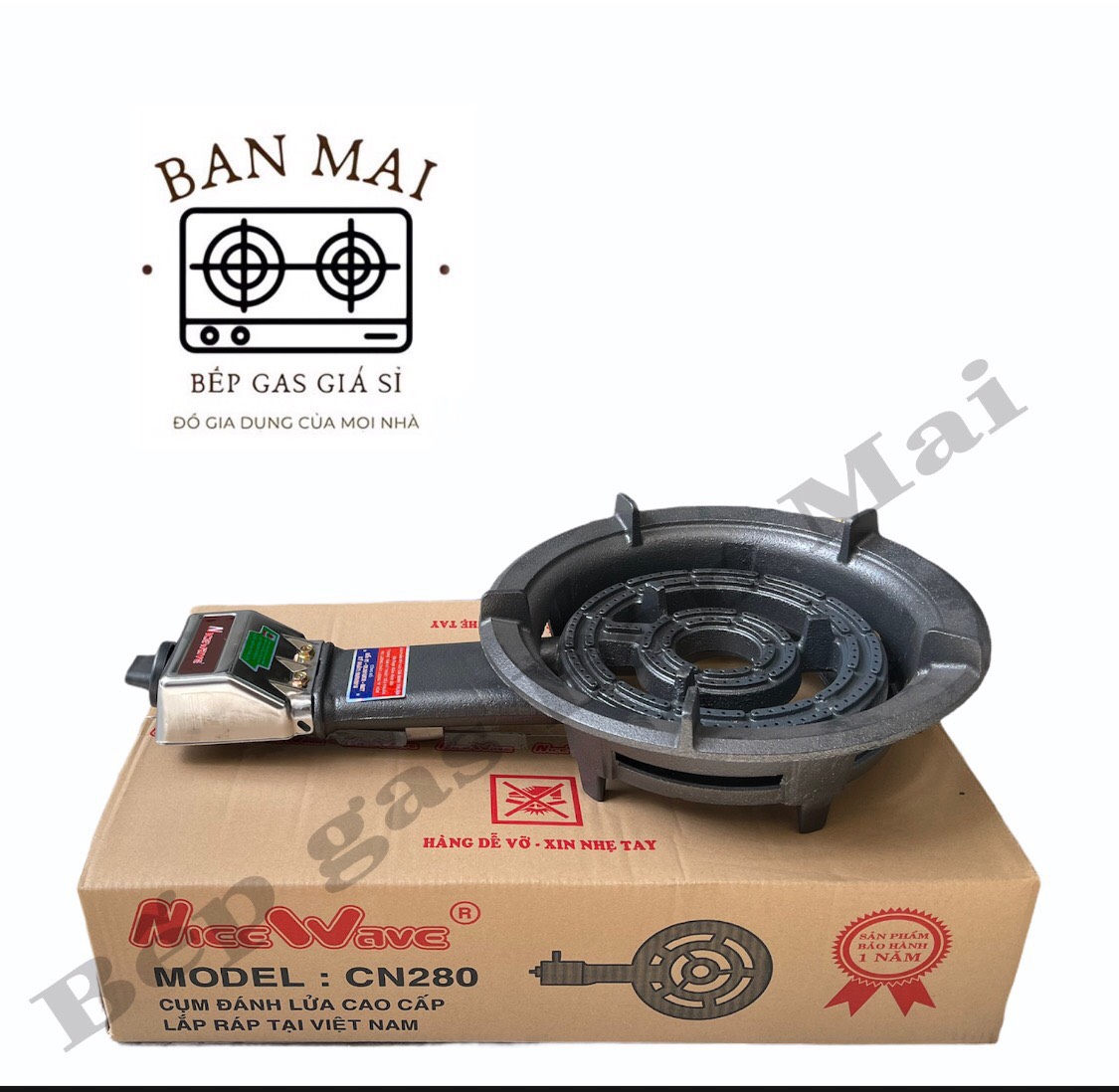 Bếp gas công nghiệp NiceWave CN-280