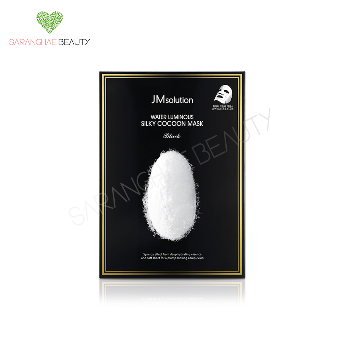 Mặt nạ làm mềm,cấp ẩm và dưỡng trắng JMsolution Water Luminous Silky Cocoon Mask 30ml