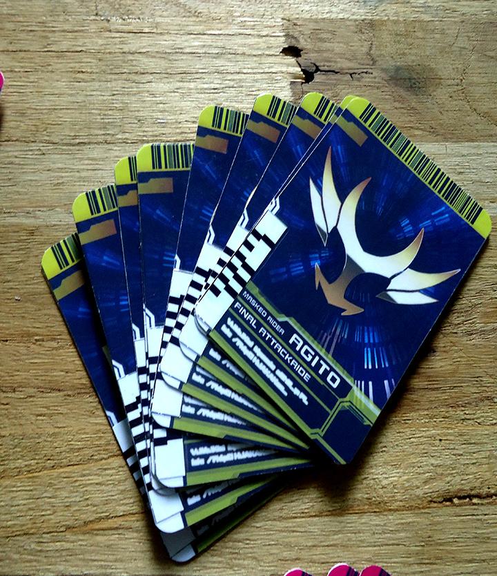 10 Thẻ Final Attack Rider Đọc Cho DX/CSM DECADE