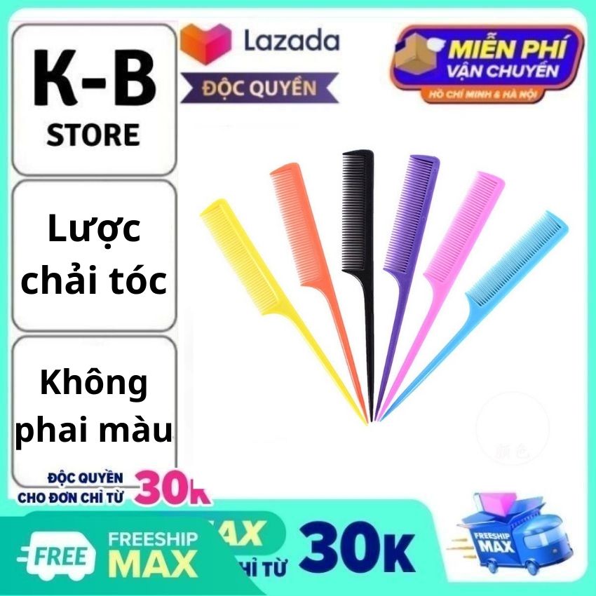 Lược chải tóc dành cho nam và nữ. Lược nhựa chải tóc salon hair siêu bền ( Hàng xịn )