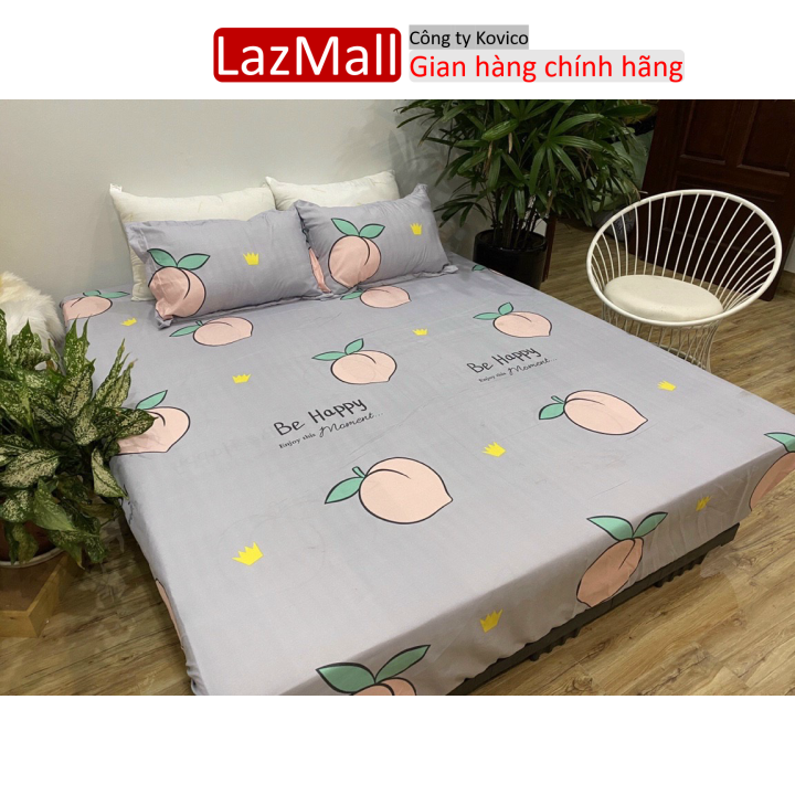 Vỏ chăn lồng ruột 2mx2m2 có khóa kéo,vải cotton poly hàn,mẫu đào tím Sunzin  Kho chăn ga gối, ga giường, drap giường