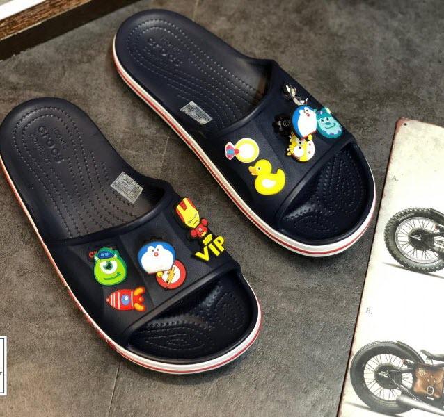 Dép quai ngang nam nữ tặng kèm 10 ticker , hàng xịn chuẩn chữ