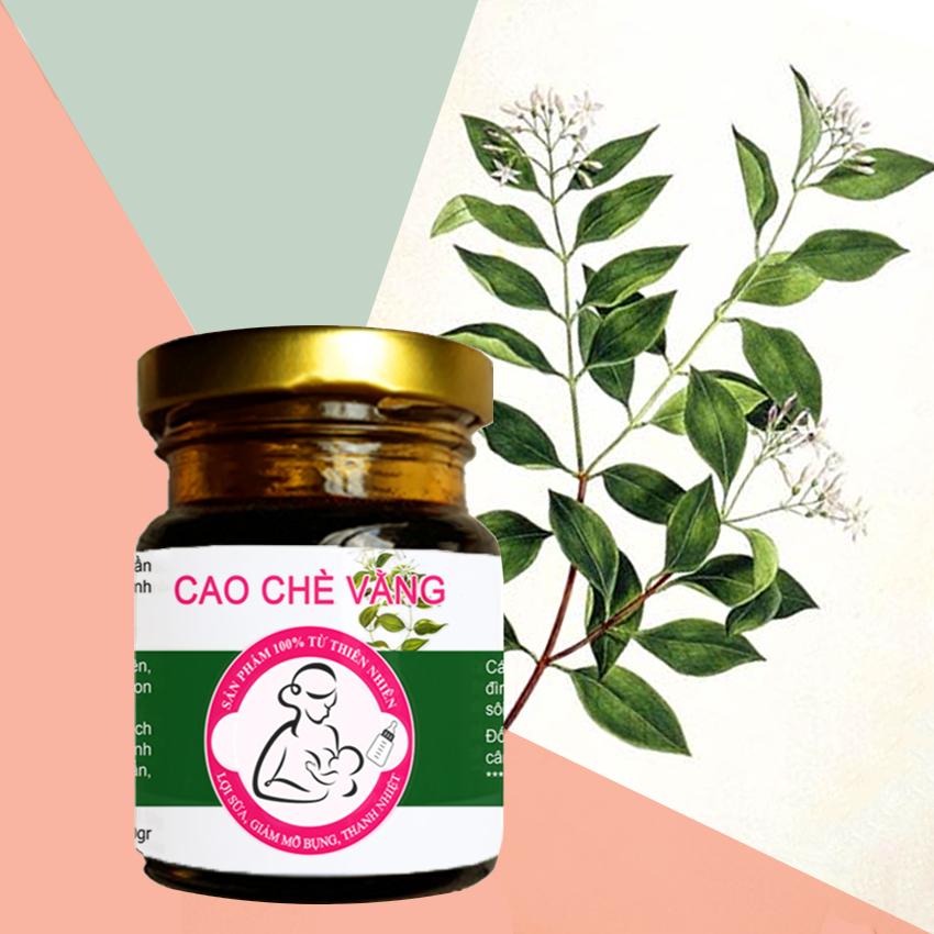 Cao trà vằng lợi sữa giảm cân 100gr