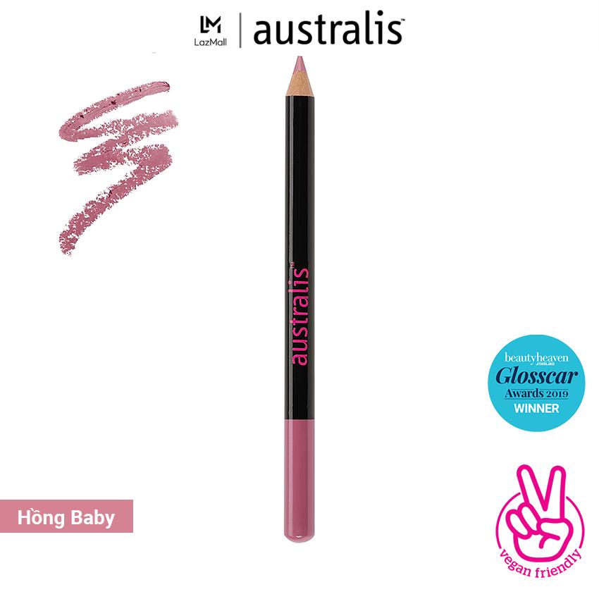 Chì Kẻ Viền Môi Chống Oxy Hóa Australis Lip Liner Pencil-Hàng Úc Chính Hãng