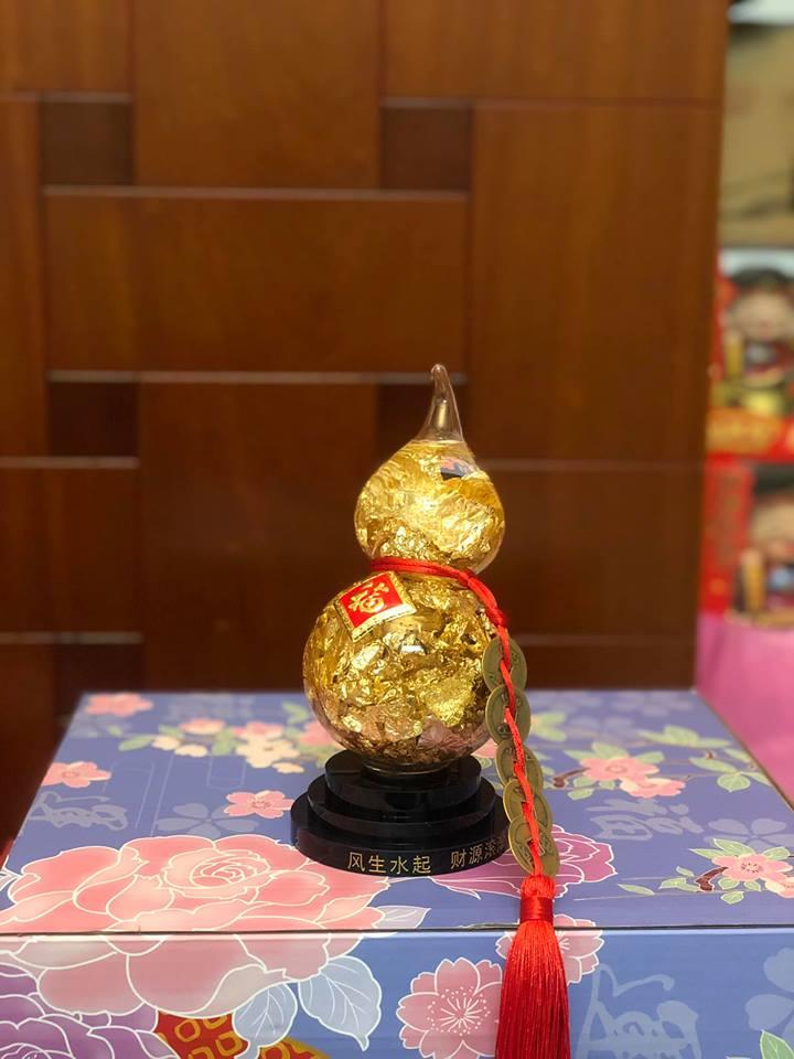 [Phong thủy] Hồ lô vàng cao 18 cm