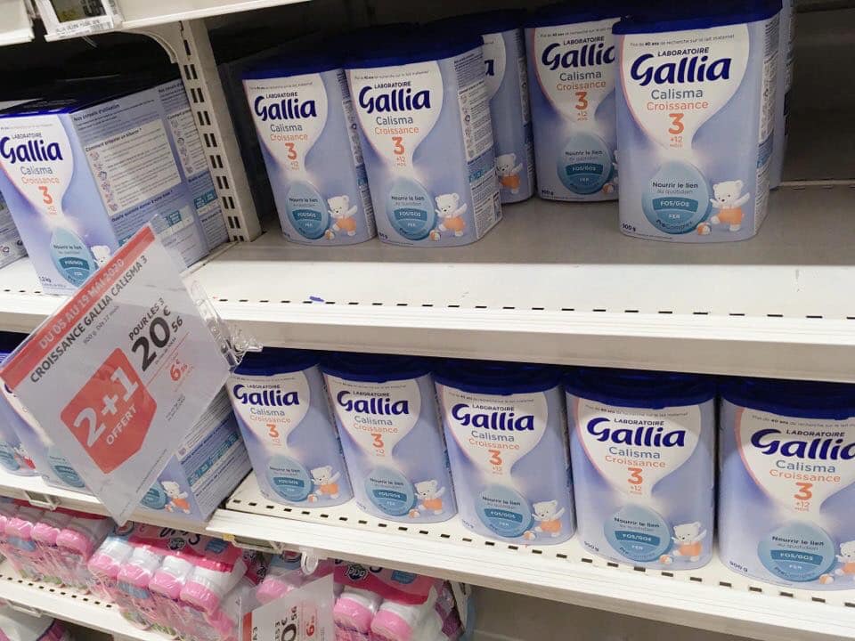 Sữa bột gallia số 3