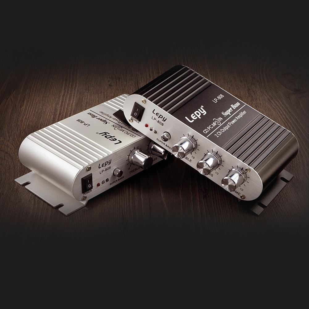 Bộ khuếch đại âm thanh lepy lp808 dễ sử dụng, phù hợp nhiều thiết bị khác nhau