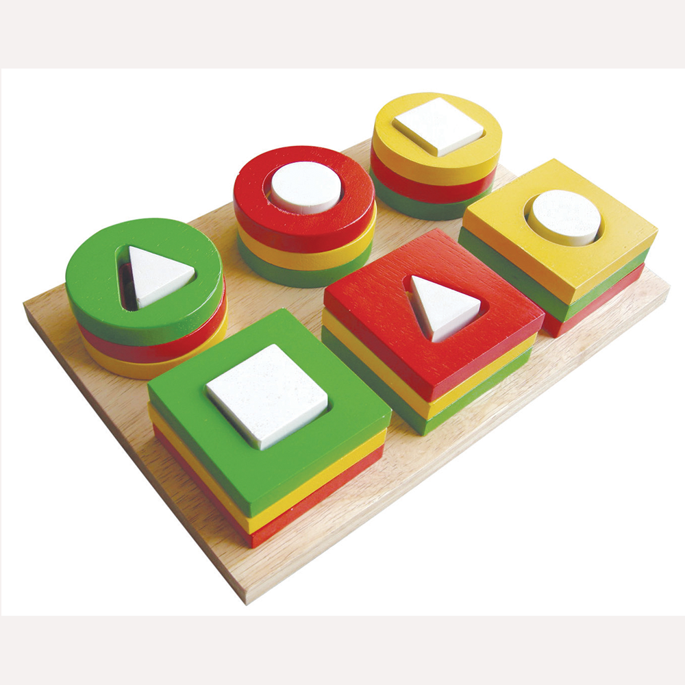 Bộ xếp 6 cọc winwintoys - 64042