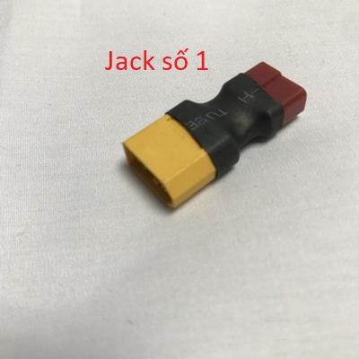 Jack chuyển đổi pin xt60 - chữ t, jack chuyển esc xt60 - chữ t
