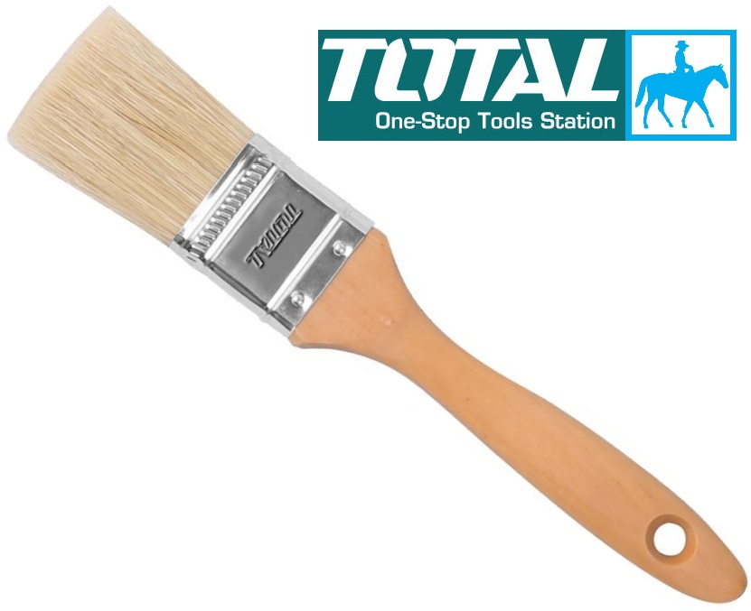Cọ sơn cán gỗ 1inch 25mm paint brush total tht84012