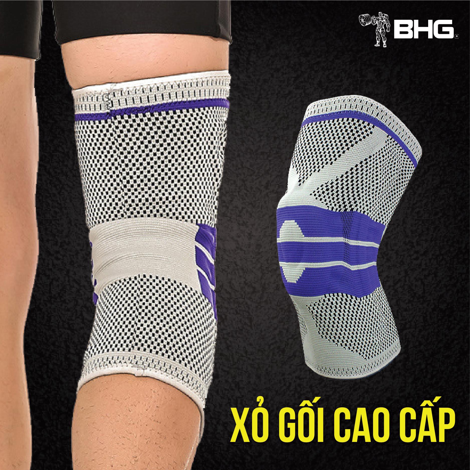 Băng bảo vệ đầu gối có lò xo, đai gối thể thao