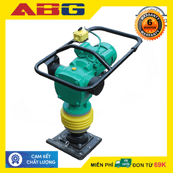 Máy Đầm Cóc Chạy Điện ABG HCD100 3Kw Điện 220V