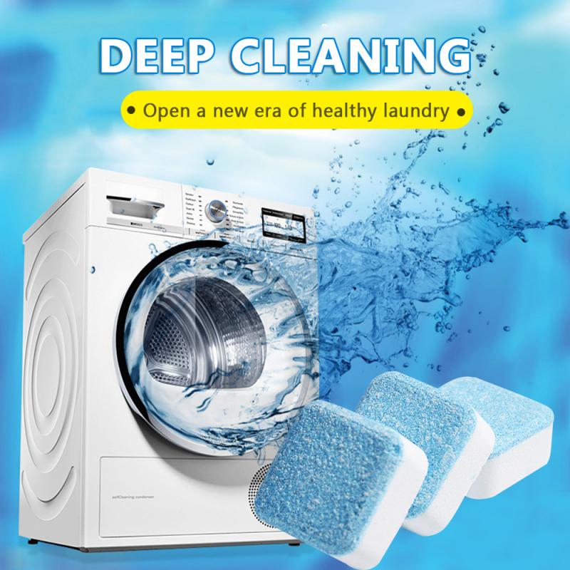 Viên vệ sinh lồng máy giặt tẩy rửa khử mùi máy cửa trước ngang trên đứng tại nhà [ hộp 12 viên ] Tmark