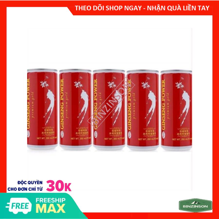 Nước uống tăng lực hồng sâm ginseng power premium gold kgs hàn quốc - binzinson