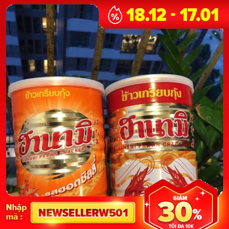 Bim bim lon tôm Hanami Thái 35k/ lon