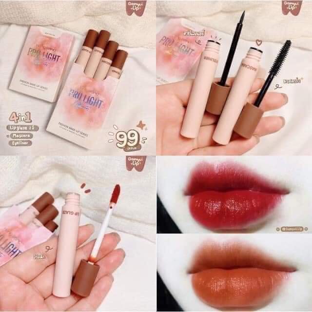 Sét trang điểm 4 món Pro light Heng Fang