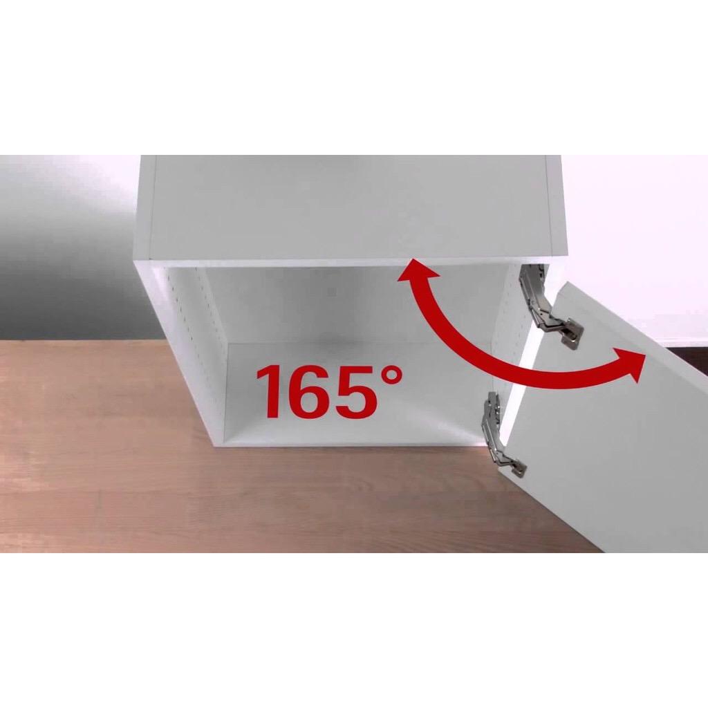 Bản lề cong 165 độ lắp tủ kho
