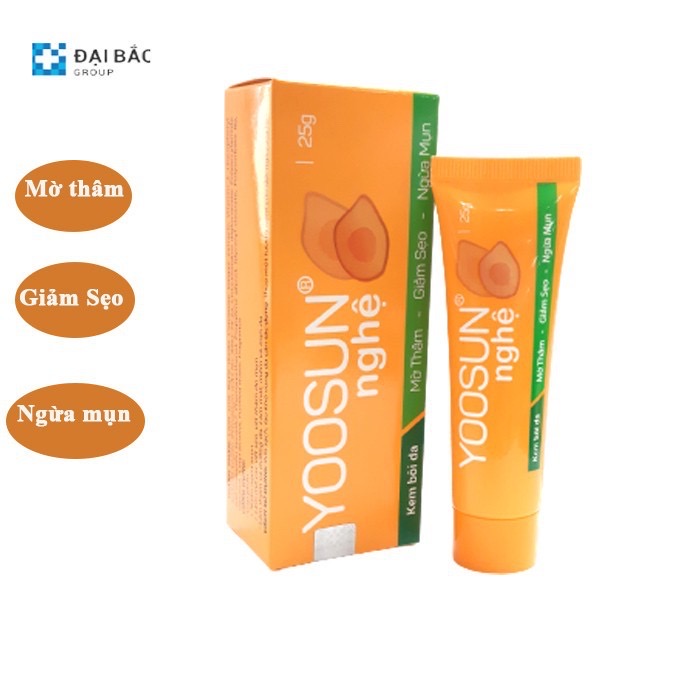 [HCM]Kem bôi da Yoosun Nghệ - 25 gram - mờ thâm giảm sẹo ngừa mụn