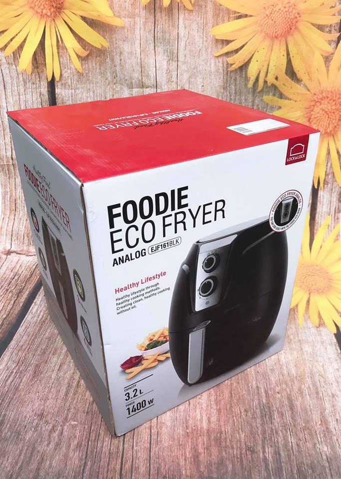 Nồi chiên không dầu lock&lock air cooker ejf 161blk 3.2l