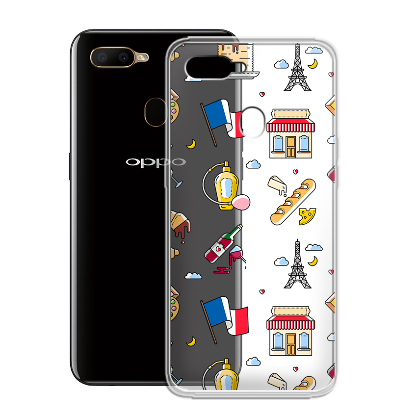 Ốp lưng oppo a5s họa tiết in nổi - 01213 8083 pr06 - silicone dẻo