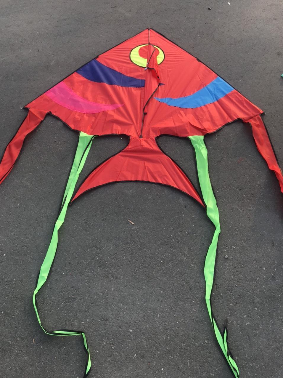 [HCM]COMBO MUA 1 TẶNG 1 - DIỀU HÌNH CÁ THÌA  + TẶNG KÈM TAY CẦM THẢ DIỀU 150 MÉT DÂY