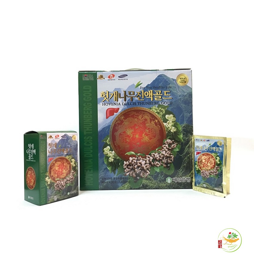 Nước bổ gan hàn quốc Hovenia Rồng đỏ, hộp 30 gói date mới về