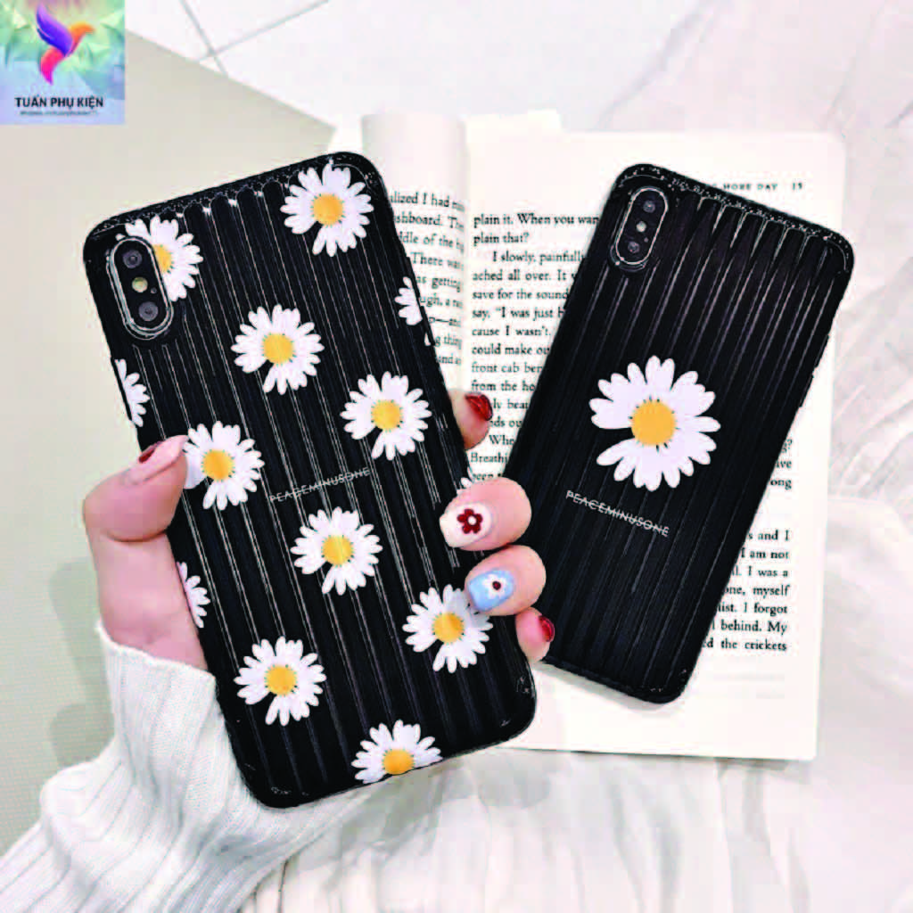 Ốp Lưng Iphone - Ốp Lưng Điện Thoại Iphone Hoa Cúc Peaceminusone - Full Các Dòng Iphone