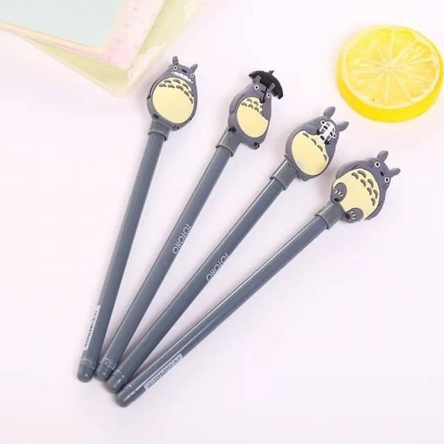 COMBO 5 BÚT TOTORO, BÚT NƯỚC HOẠT HÌNH, BÚT GEL TOTORO (3K/CHIẾC)
