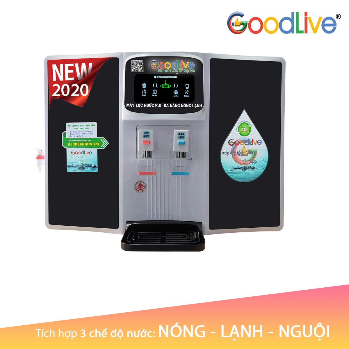 Máy Lọc Nước Thông Minh Đa Năng Nóng - Lạnh - Nguội (Phiên Bản Pro 2020 Goodlive)