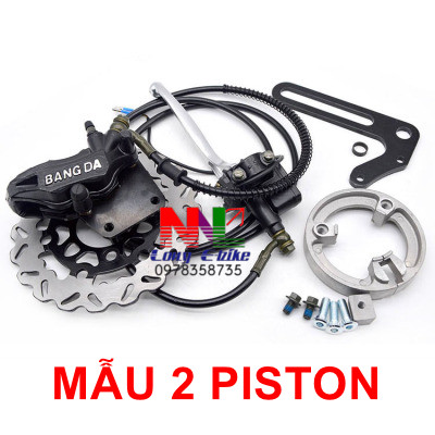 Phanh đĩa sau độ xe điện