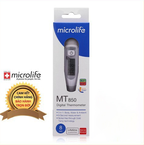 Nhiệt kế điện tử micro life mt850 dạng bút 3 in 1 trong 8s