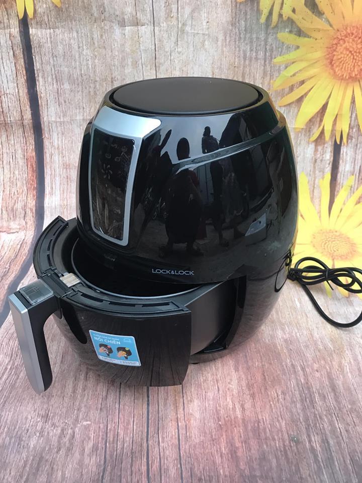 Nồi chiên không dầu lock&lock ejf361blk 3,2l