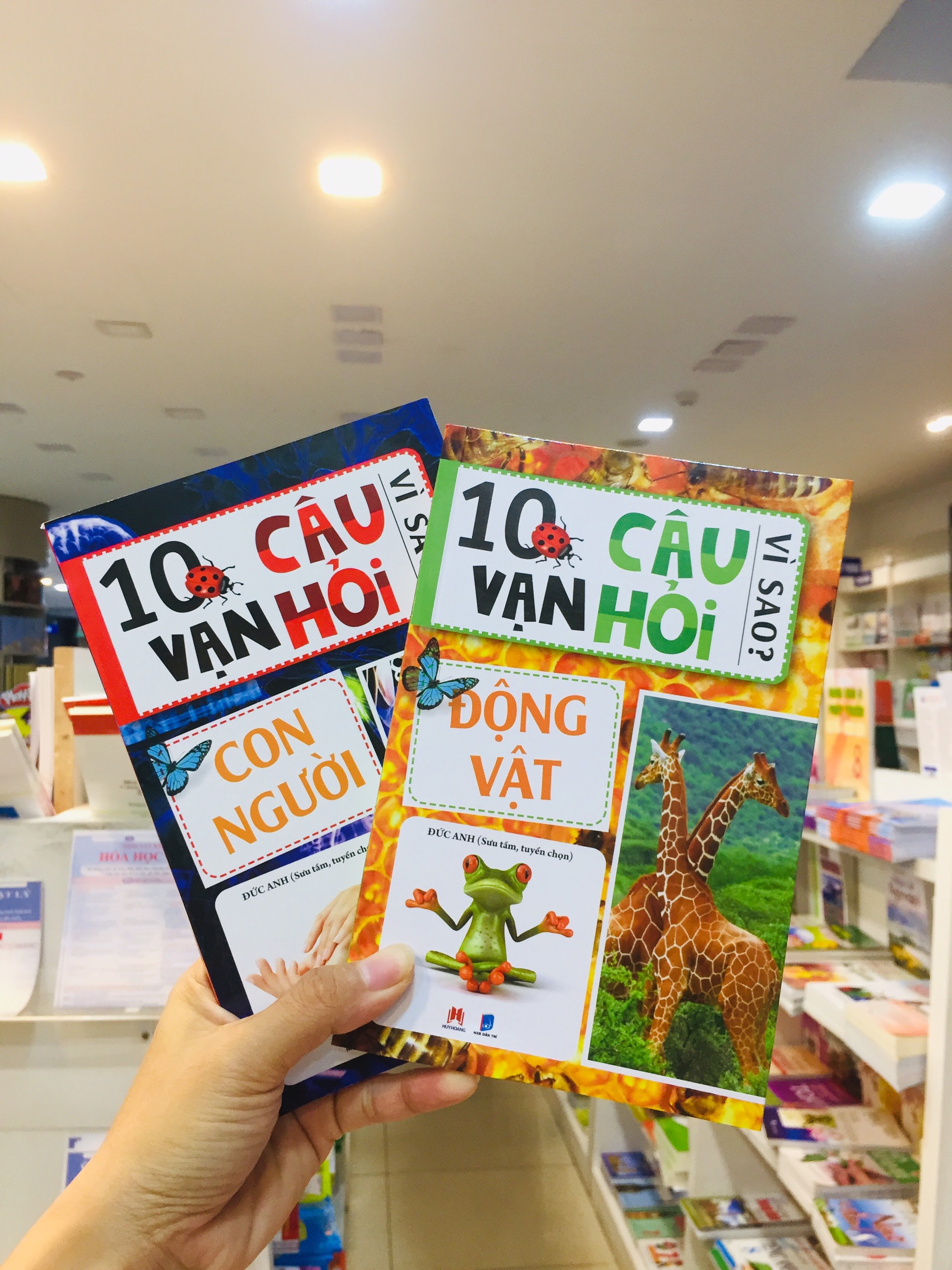 Combo 10 vạn câu hỏi vì sao - Con người và Động vật