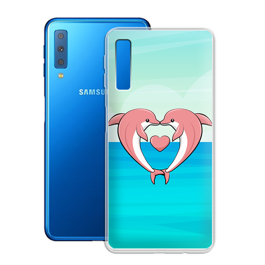 Ốp lưng Samsung Galaxy A7 2018 / A750 - 01029 8148 DP05 - Silicone Dẻo