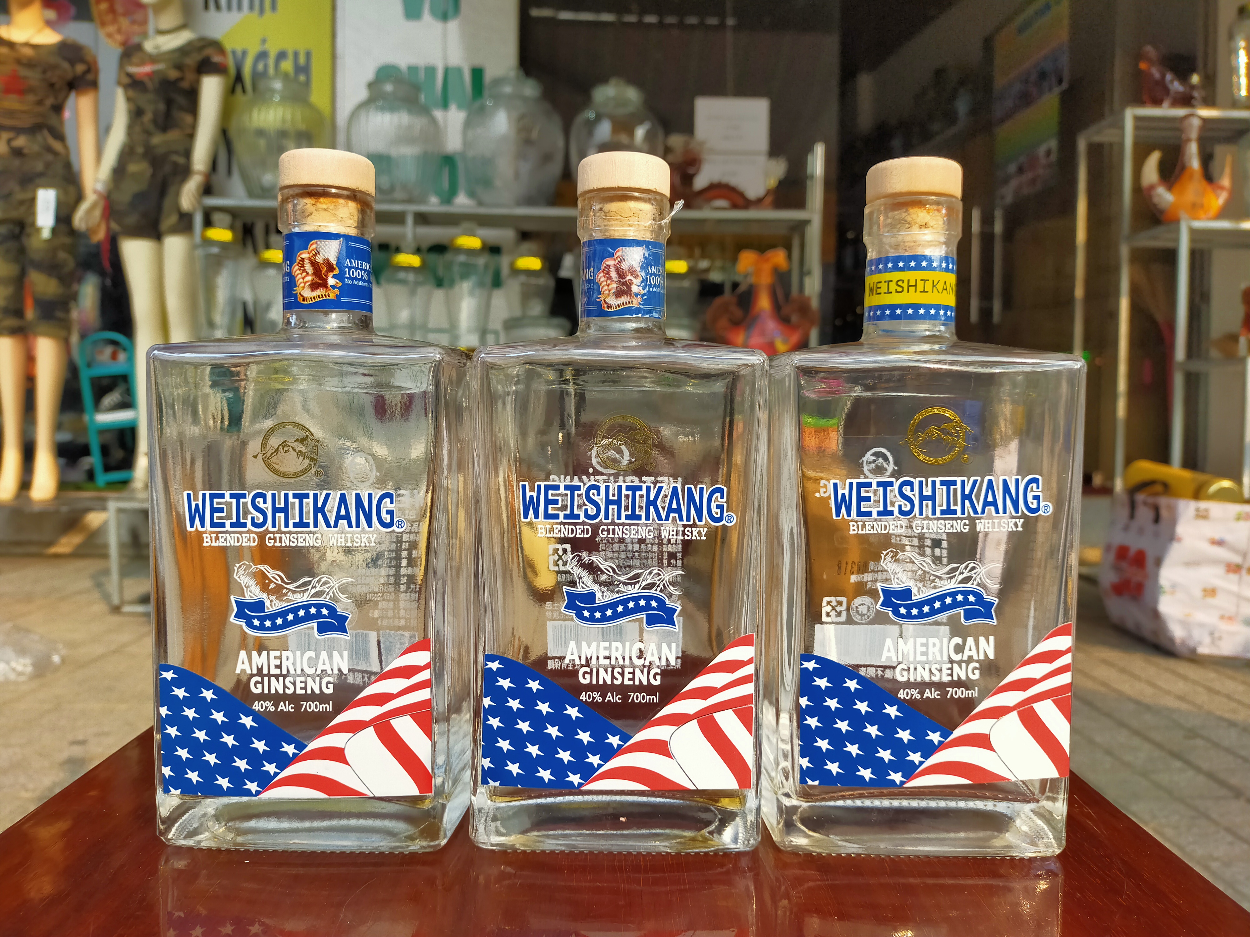 Võ chai ruợu ngoại thủy tinh Weisikang xuất xứ Pháp loại 750ml rất đẹp.