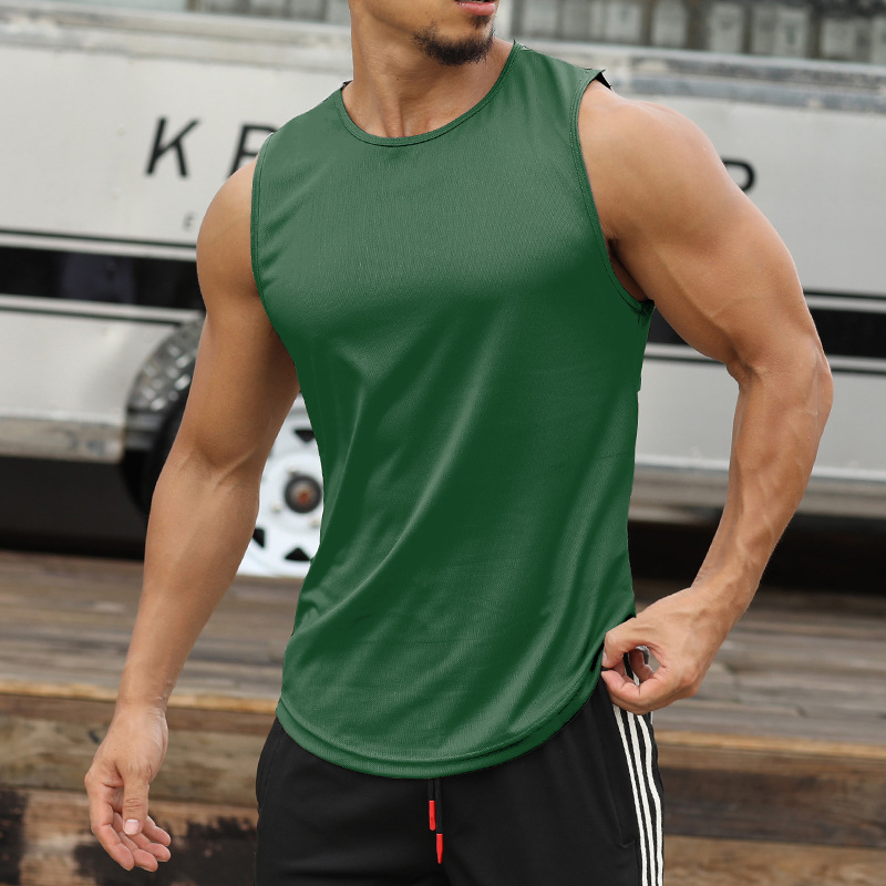 [HCM]Áo thun tập gym chơi thể thao chất vải thấm hút tốt cho nam LN084