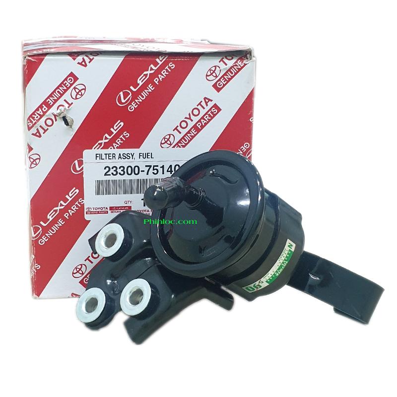 (Geniune parts) Lọc xăng Toyota Innova, Fotuner, Land Cruiser Prado, Hilux, 2330075140, 2330031150, 23300-75160