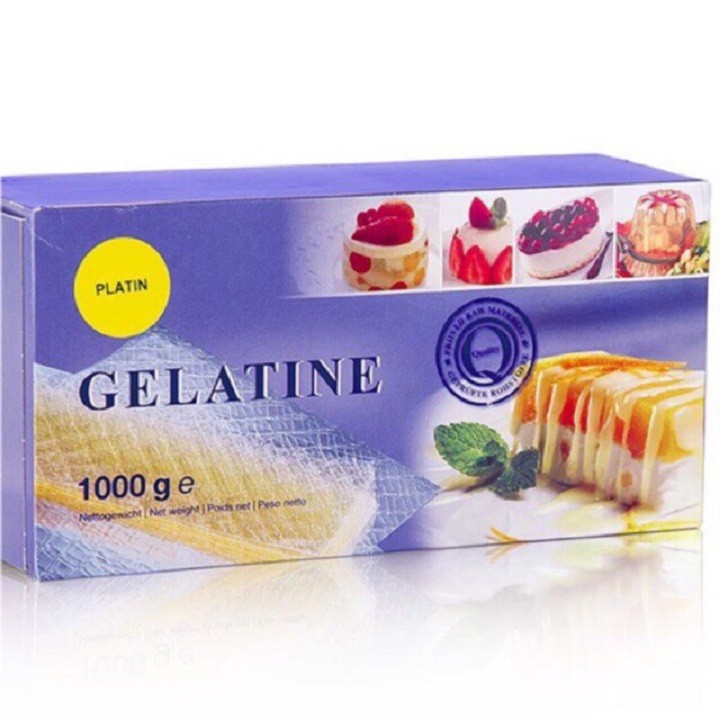 Lá gelatine ewald 3.3g/ lá glt01