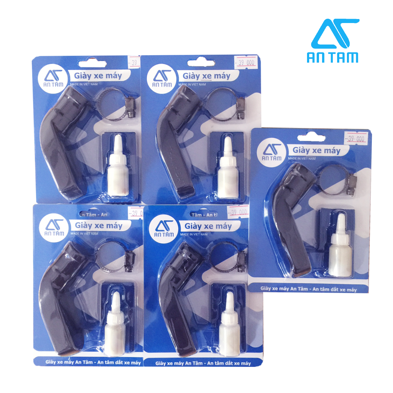 Mua 4 tặng 1 giày xe máy An Tâm bọc chân chống