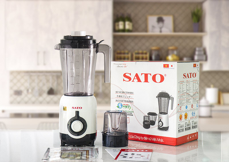 Máy xay sinh tố sato st mx8205a