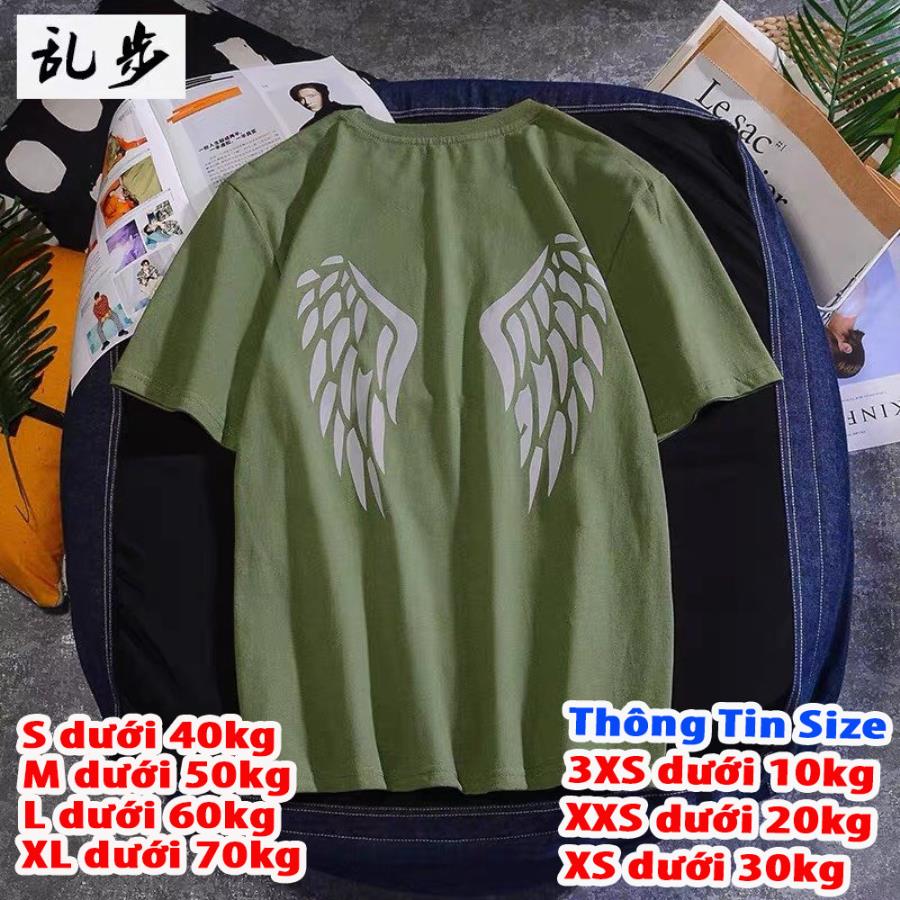 Áo thun nam mẫu in cánh chim phản quang cực hot giá rẻ