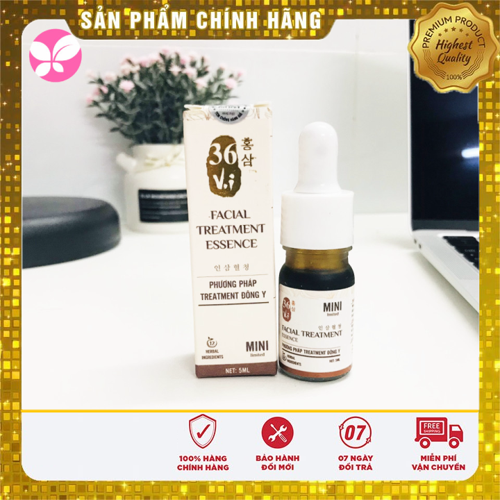 Serum Cốt Huyết thanh 36 vị 5ml - Giảm mụn mờ thâm