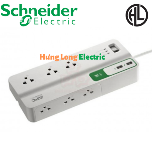 Ổ Cắm Schneider Chống Sét Lan Truyền APC Schneider PM63U - Hưng Long Electric